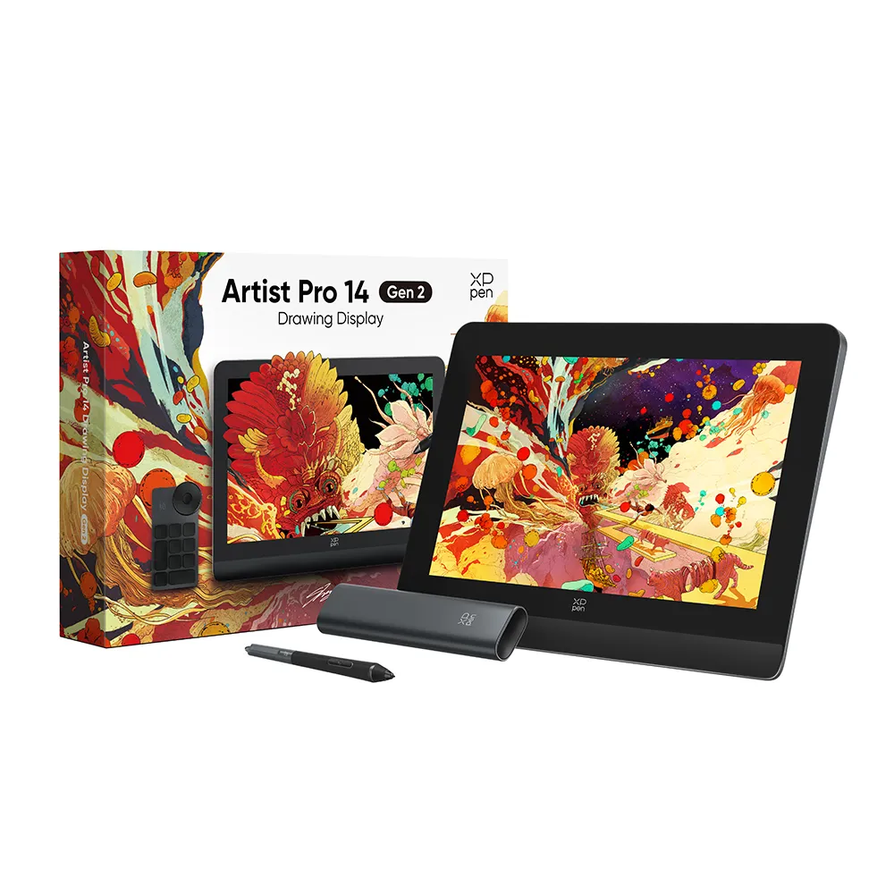 XP-Pen Artist Pro14 2nd Gen Drawing Display Tablet