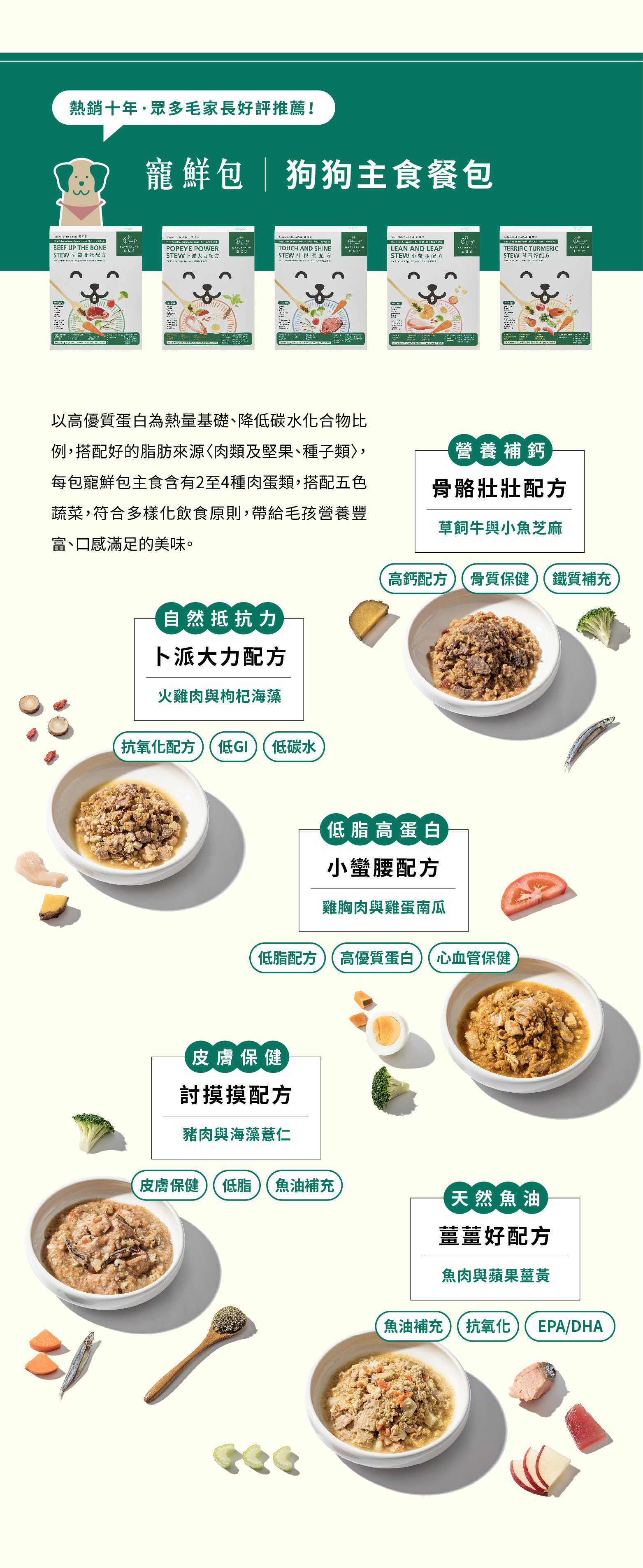 也有適合狗腎臟病的寵物鮮食
