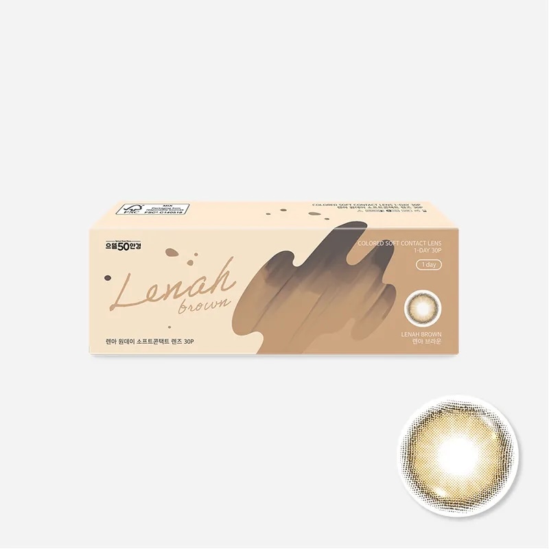 Lenah 1 Day (Brown)(30片)