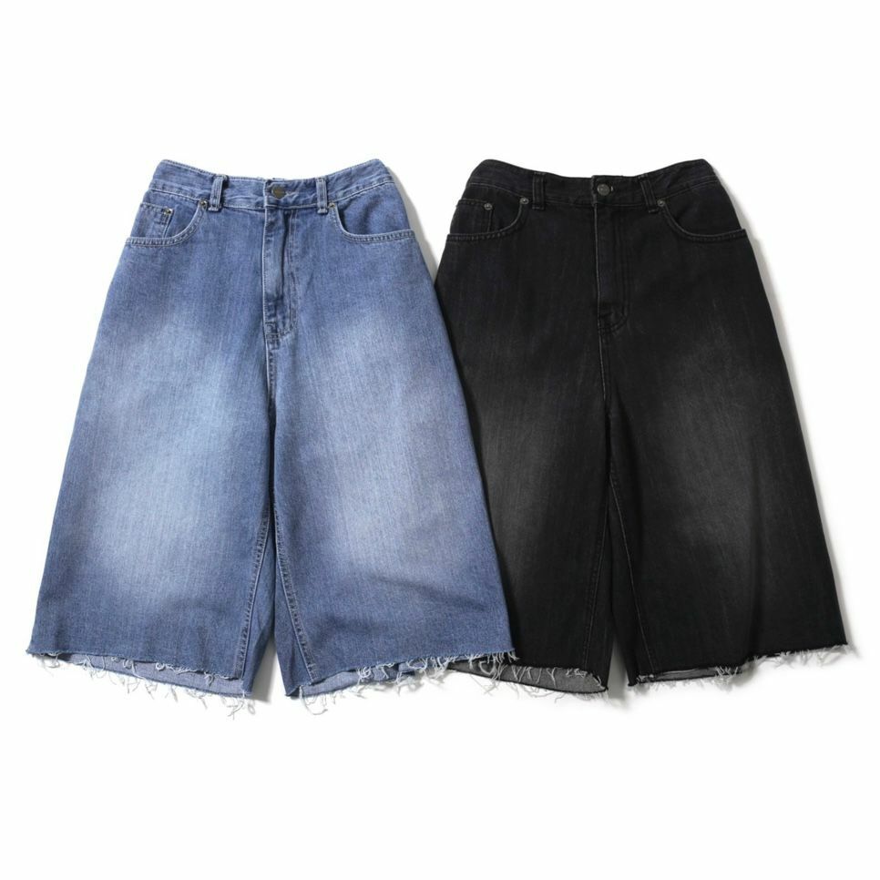 洗水破邊牛仔短褲 DOT-062P