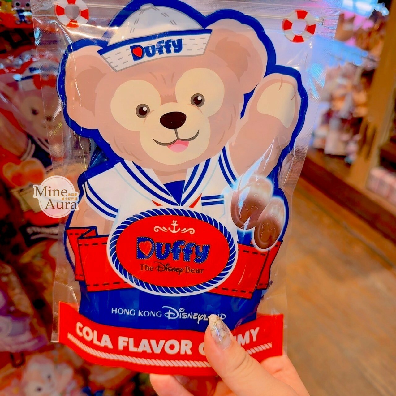達菲 Duffy 造型 軟糖 -香港迪士尼樂園