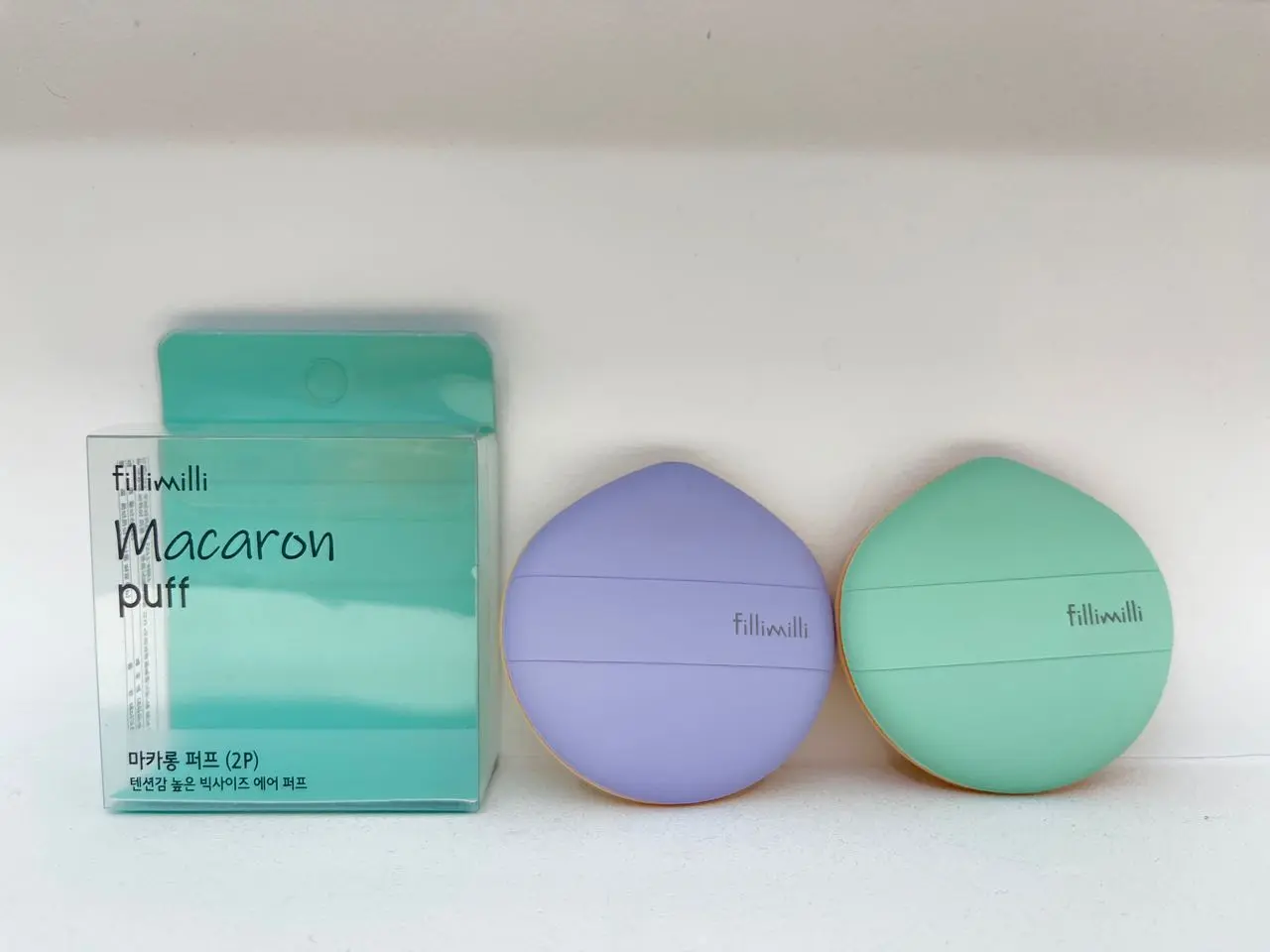 kc7365 fillimilli 馬卡龍粉撲-2个個装