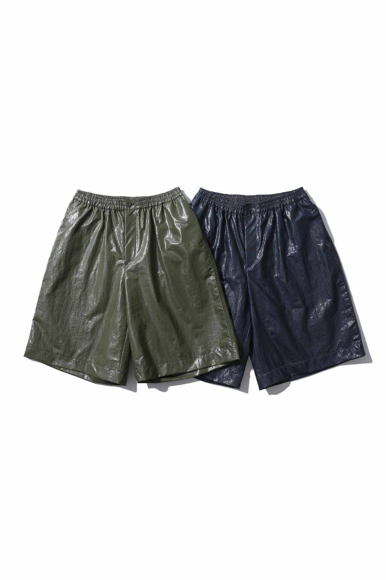 淨色合成皮短褲 DOT-070P