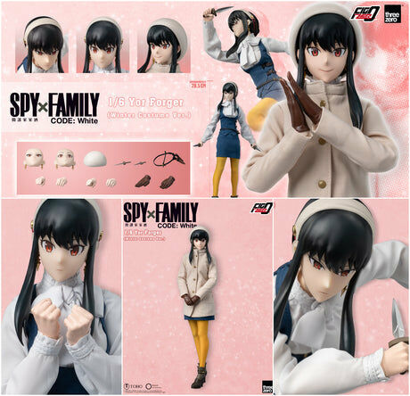 Threezero FigZero 1/6 Yor Forger SPY×FAMILY White Winter Costume Ver.