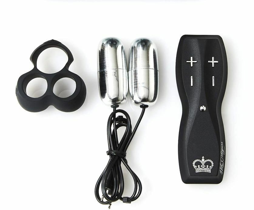 〔英國品種〕Hot Octopuss Jett - 配戴式陰莖振動器 - 黑色