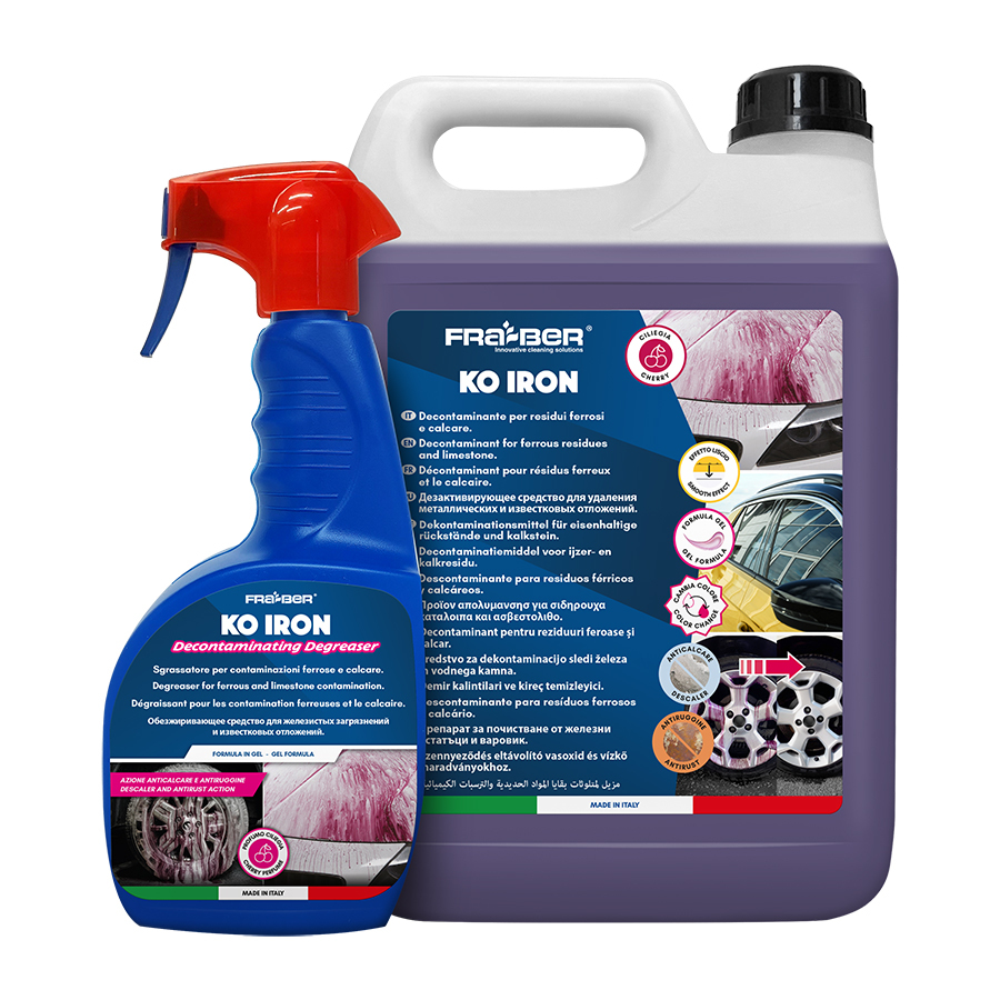 FRA-BER KO IRON 鐵粉清除劑, 4.5L+ 750ml