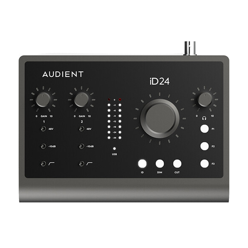 Audient iD24 10in/14out USB-C 錄音介面