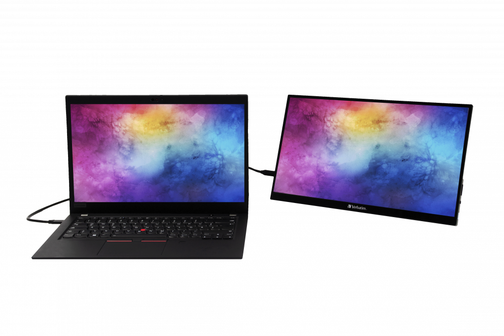 Verbatim IPS Full HD 1080p Portable Touchscreen Monitor 便攜式金屬外殼觸控螢幕顯示器