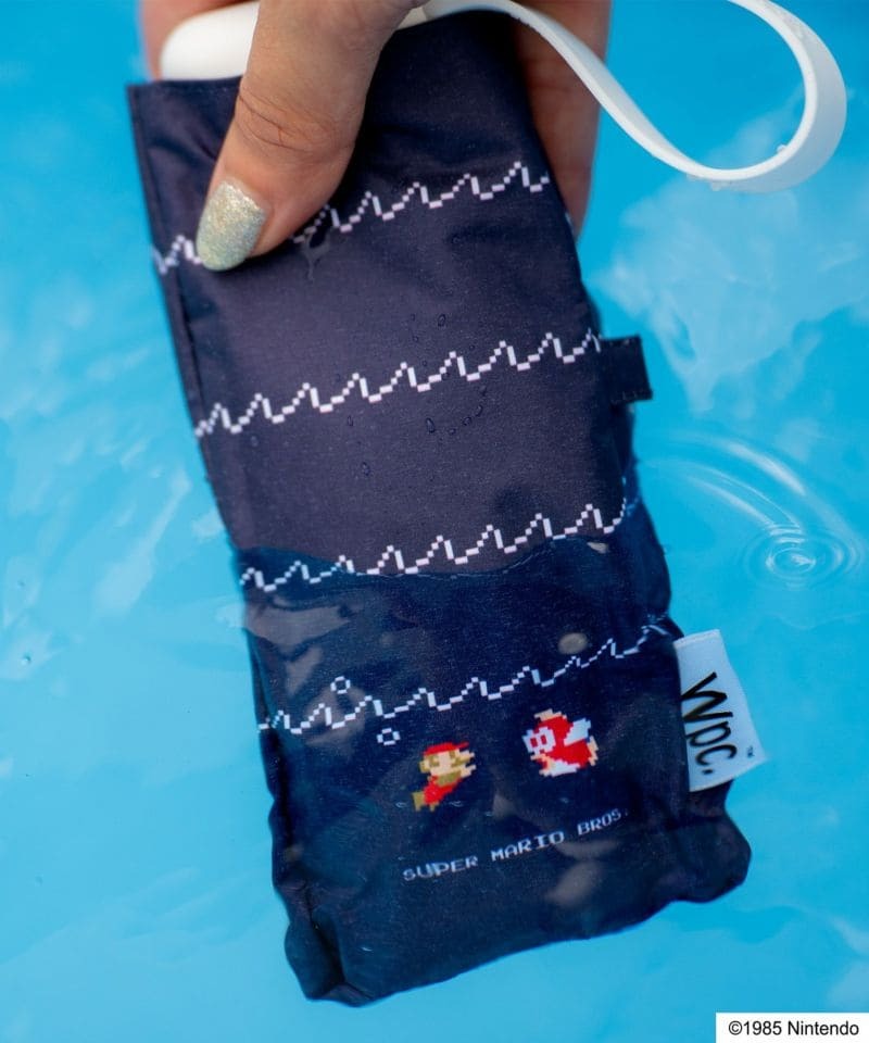 Wpc. Mini Super Mario Brothers Folding Parasol UV Cut 100% 折疊遮陽傘/雨傘 