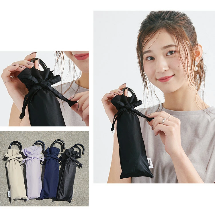 Wpc. Blackout Classic Frill Mini Folding Parasol UV Cut 100% 折疊遮陽傘/雨傘 