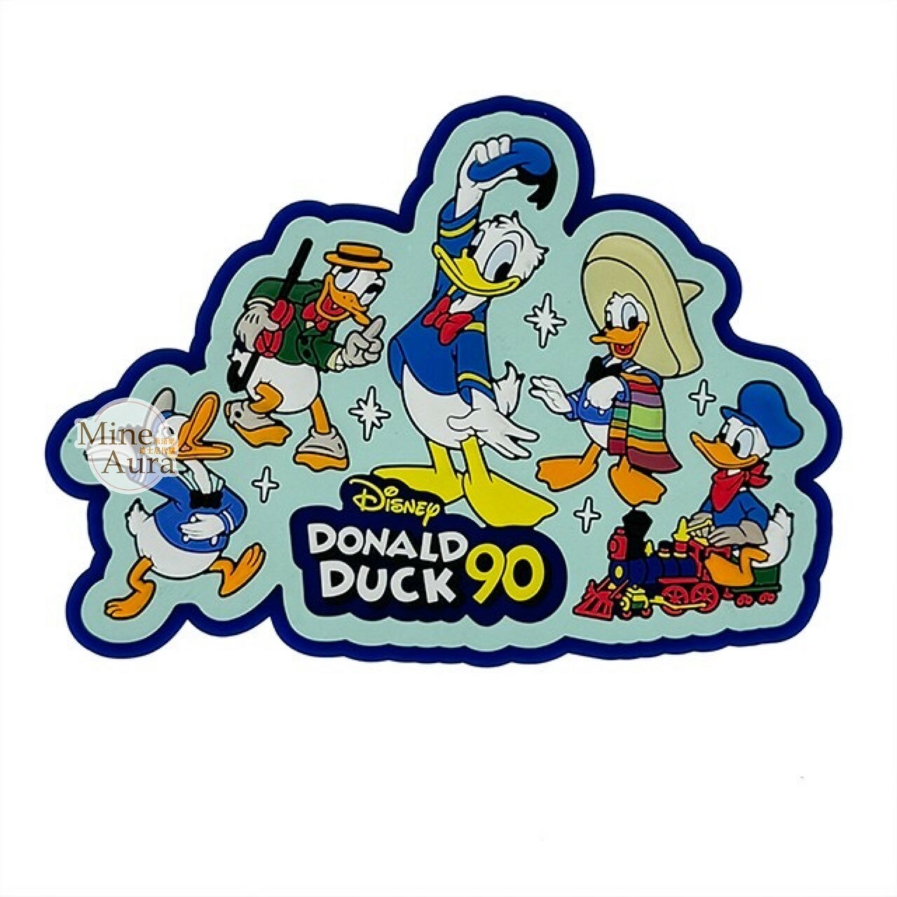 2024 唐老鴨 Donald 90周年 經典圖案 磁鐵 -香港迪士尼樂園