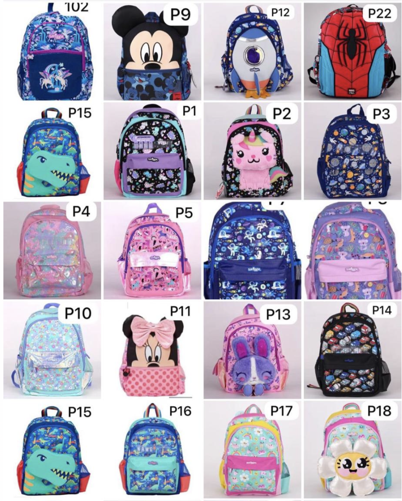 澳洲Smiggle 減負超輕書包