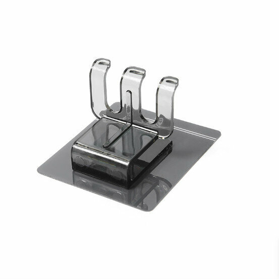 (One pack with random color) Sticker-type toothbrush holder Wall-mounted toothbrush holder 