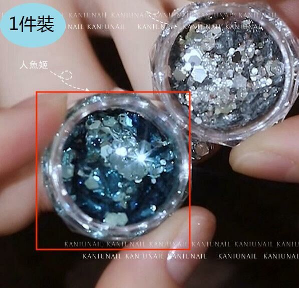 【1 Piece】Nail Sequins (Mermaid Hime)