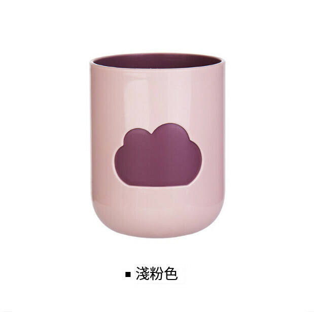 新款北歐簡約雲朵漱口杯【淺粉色】 