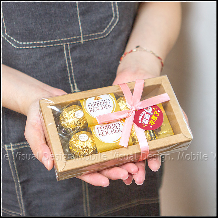 教師節禮物贈品 金莎巧克力6顆入+金塊磁鐵禮盒 禮贈品 感謝