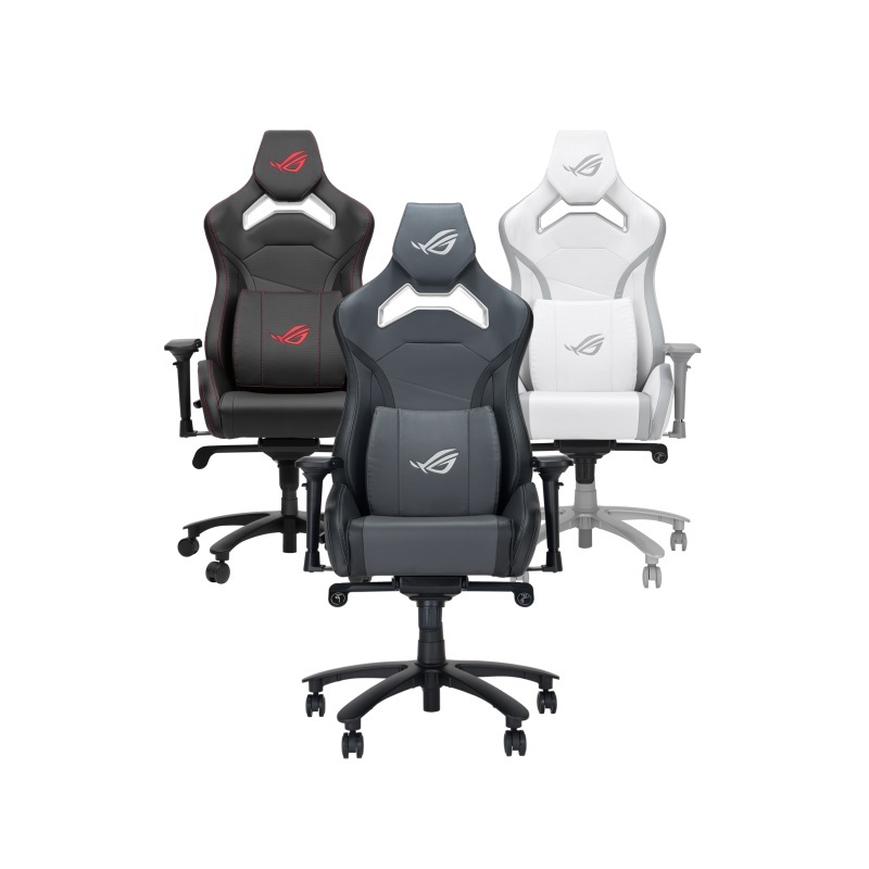 ASUS 華碩 SL301C ROG CHARIOT CORE 賽車風格電競椅 黑/90GC01L0-MSG010 灰/90GC01L0-MSG040 白/90GC01L0-MSG070
