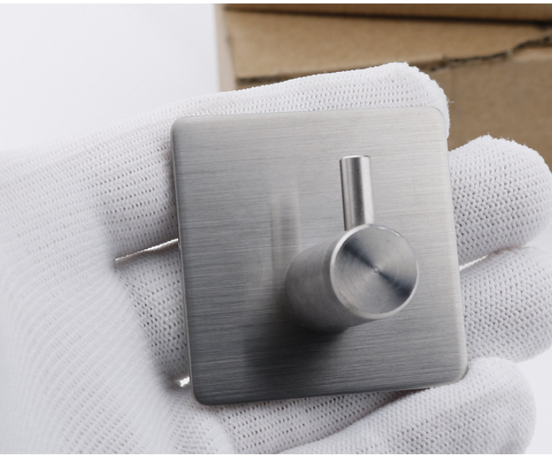 Non-perforated 304 stainless steel hook (14# square hook)