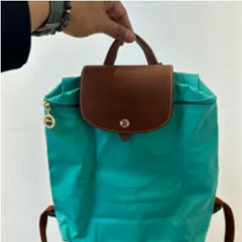 [S] LONGCHAMP LE PLIAGE CLUB BACKPACK,TURQUOISE, L1699089P70 (SLC235)