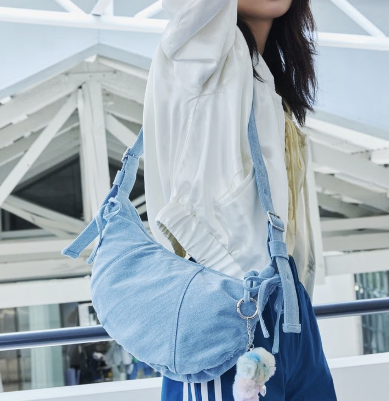[JILLSTUART] Ballet Mood Ribbon Backpack ★人気★ ☆韓国人気☆ JILLSTUART☆Ballet Mood Ribbon Backpack