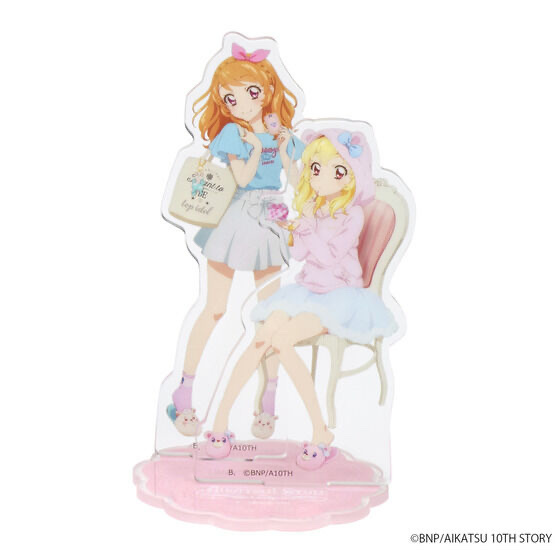 Pbandai 預訂2024/8月 ＜復刻版＞アイカツ！アクリルスタンド（2体セット）