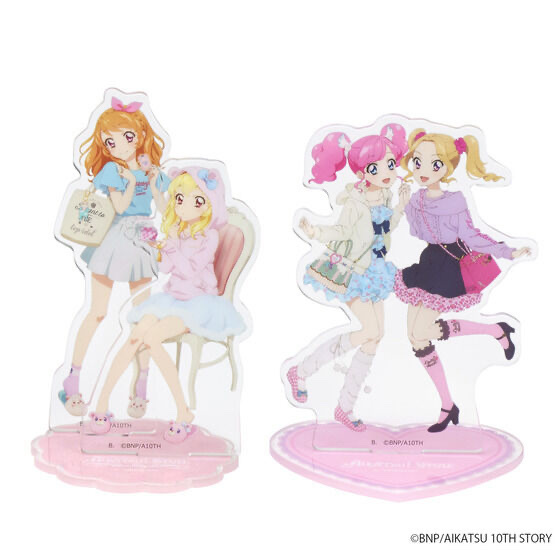 アイカツ　アクリルスタンド Pbandai 預訂2024/8月 ＜復刻版＞アイカツ！アクリルスタンド（2