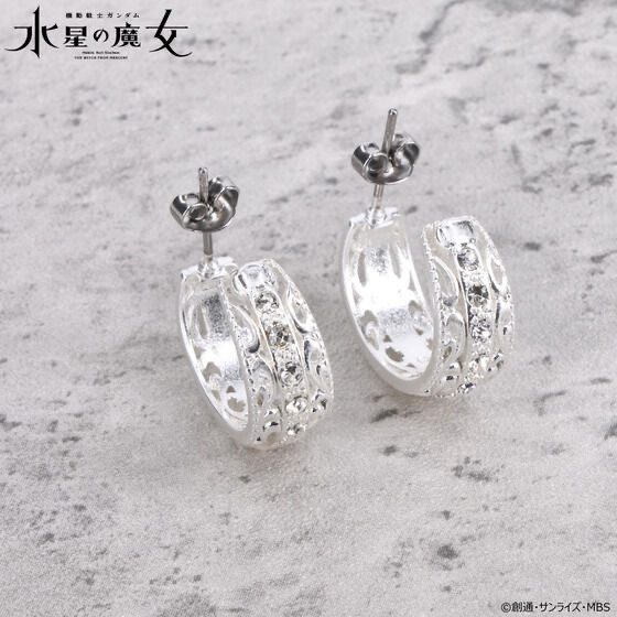 Pbandai 預訂2024/9月 機動戦士ガンダム 水星の魔女　スレッタ&ミオリネモチーフアクセサリー　イヤーアクセサリー