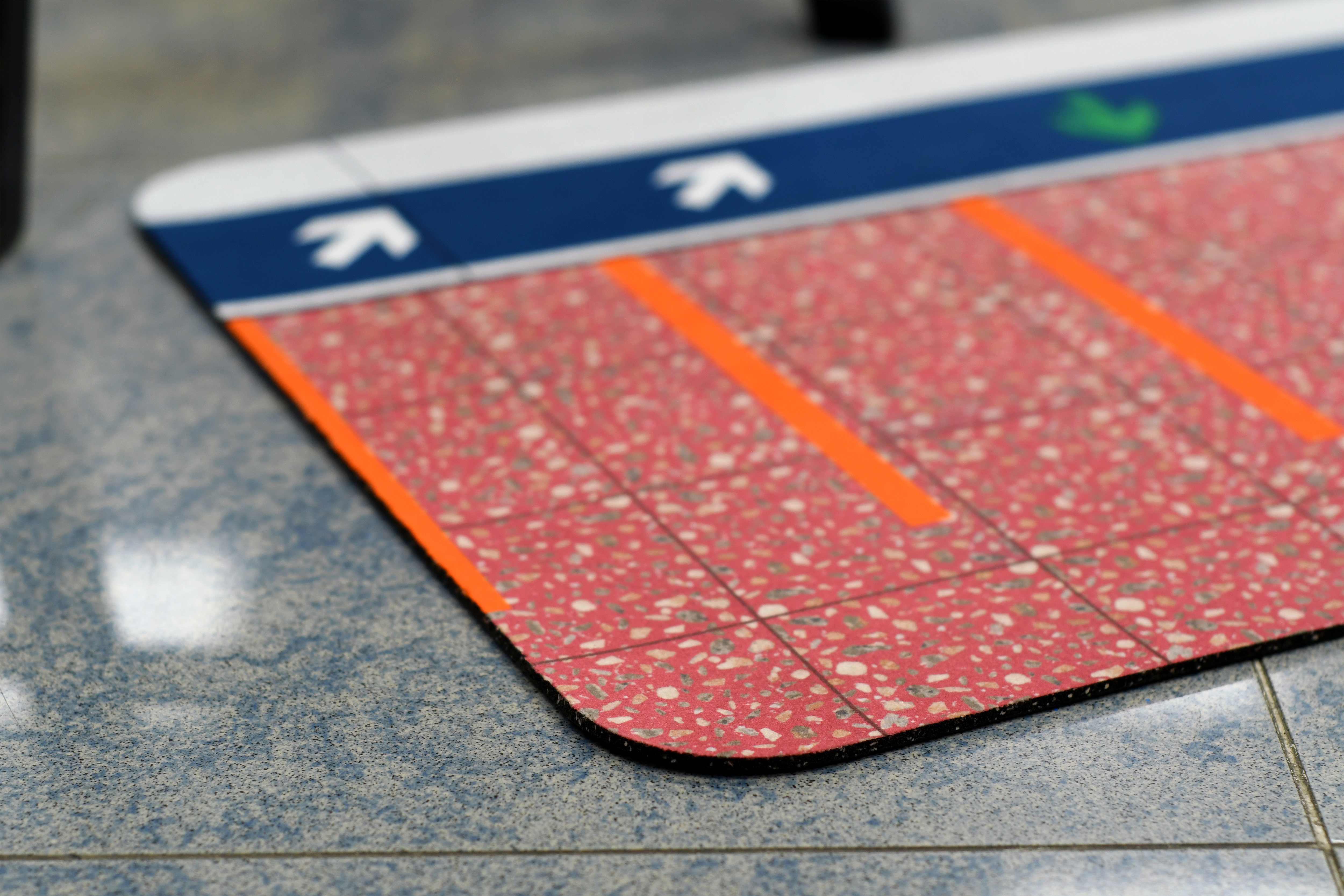 車站月台 吸水浴室地墊 (M33434)