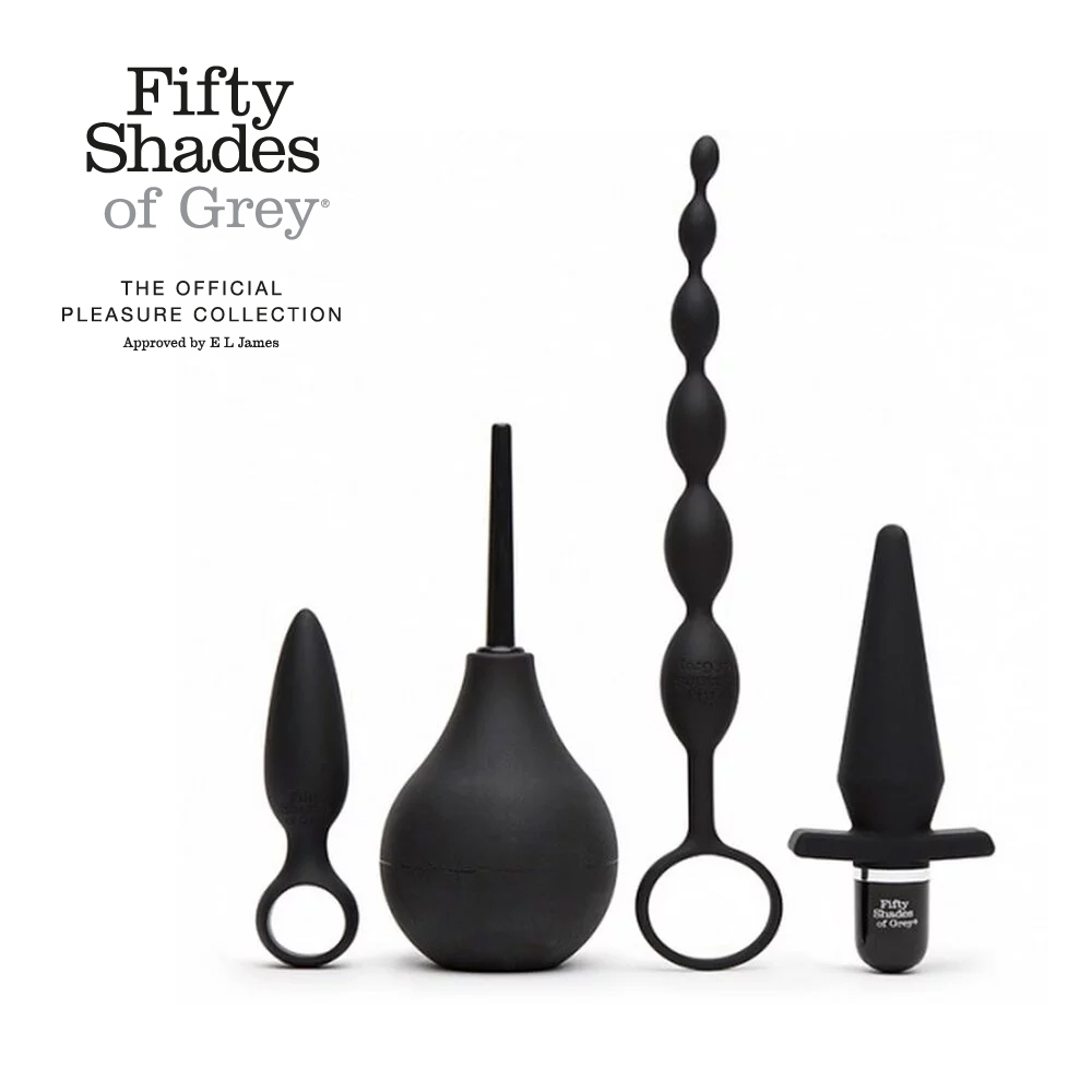 格雷的五十道陰影 Fifty Shades of Grey Pleasure Overload 後庭4件套組