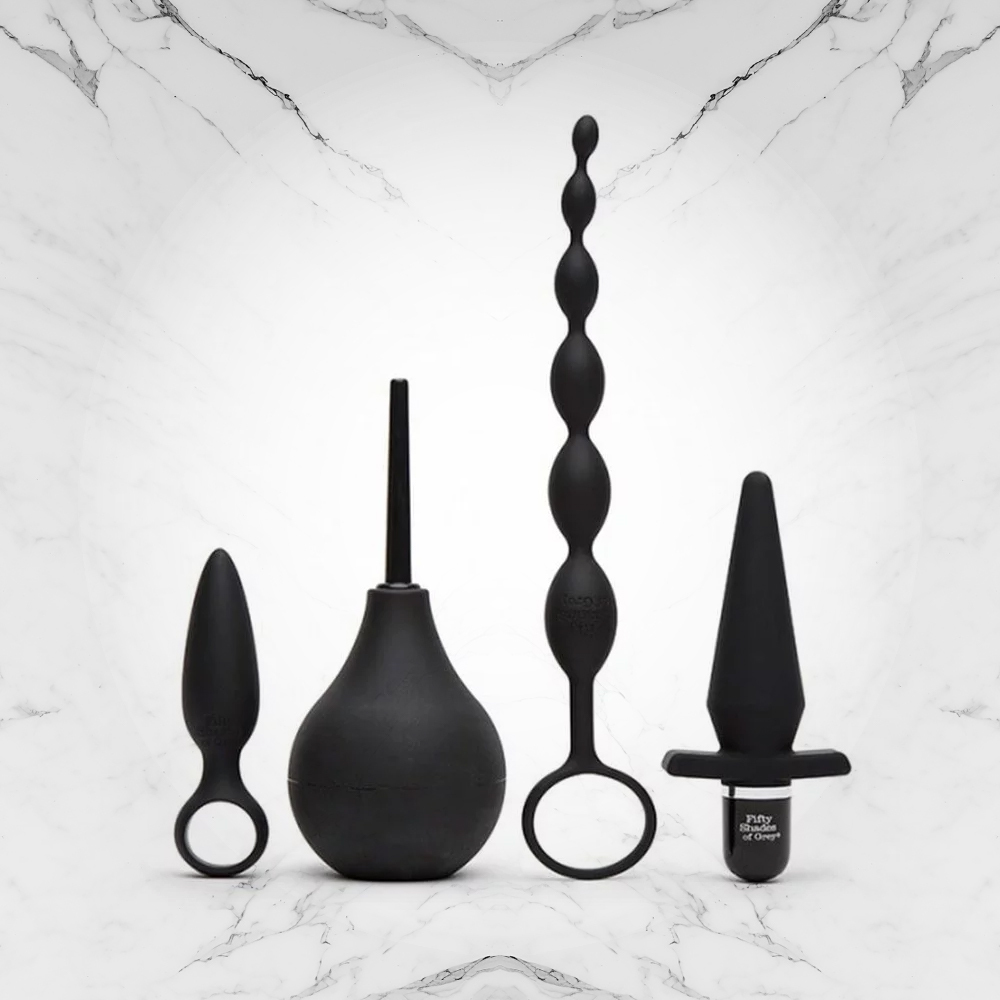 格雷的五十道陰影 Fifty Shades of Grey Pleasure Overload 後庭4件套組