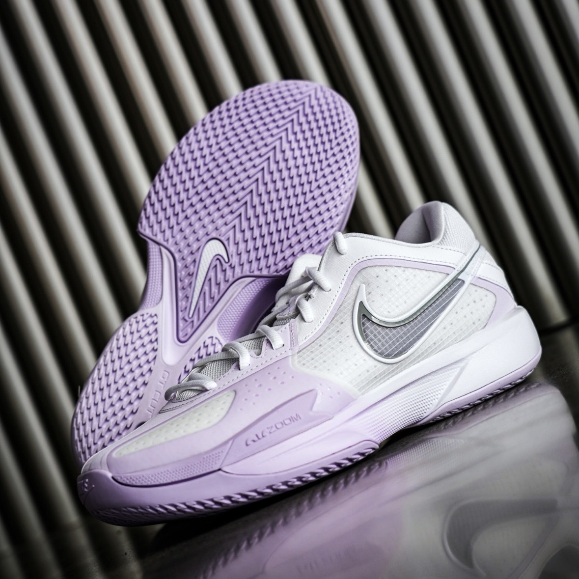 Nike Air Zoom GT Cut CROSS EP 白紫薰衣草 緩震 平價款 實戰籃球鞋