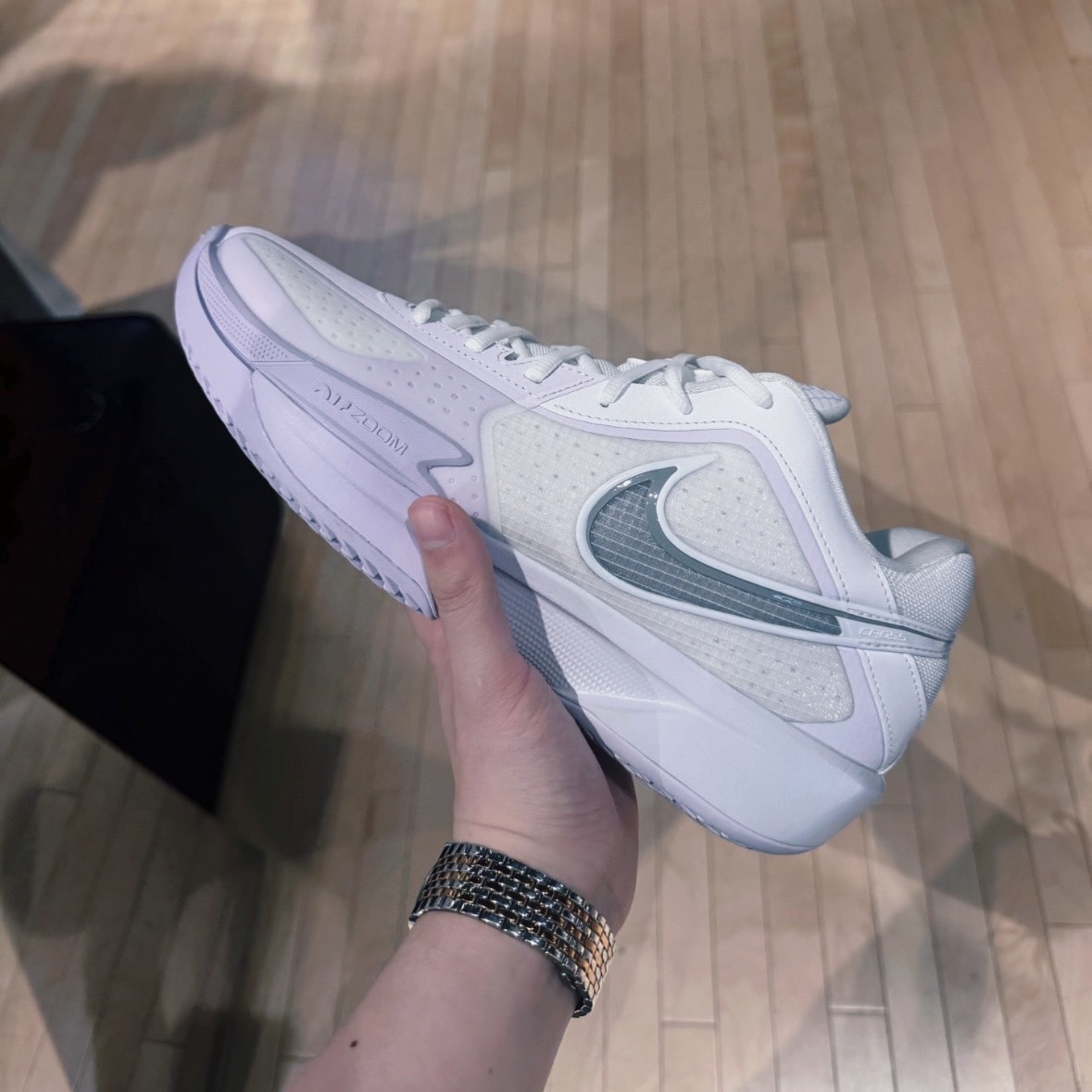 Nike Air Zoom GT Cut CROSS EP 白紫薰衣草 緩震 平價款 實戰籃球鞋