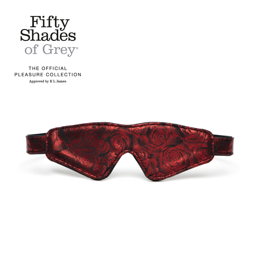 格雷的五十道陰影 Fifty Shades of Grey Sweet Anticipation 黑紅玫瑰眼罩