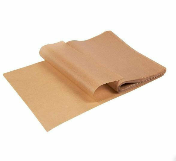 Household baking silicone oil paper air fryer mat parchment paper [natural color 20*30cm 100 sheets]