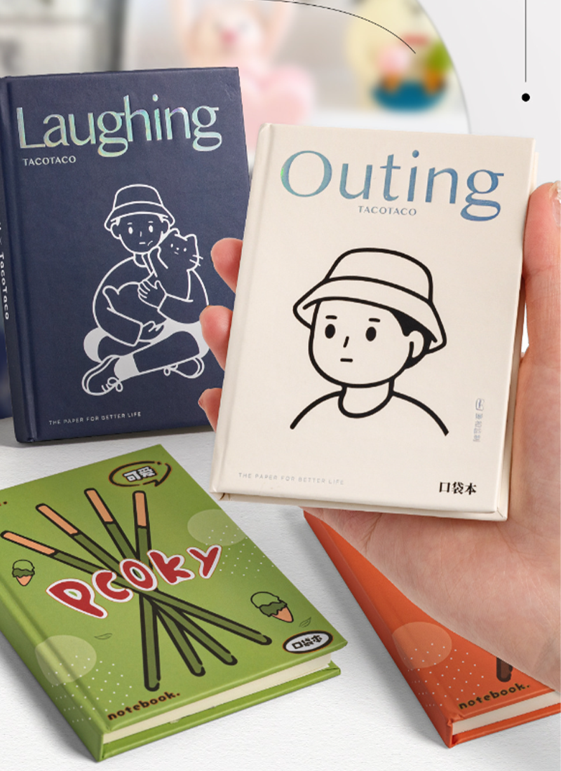 麥和筆記本本子便攜式口袋本 S7032