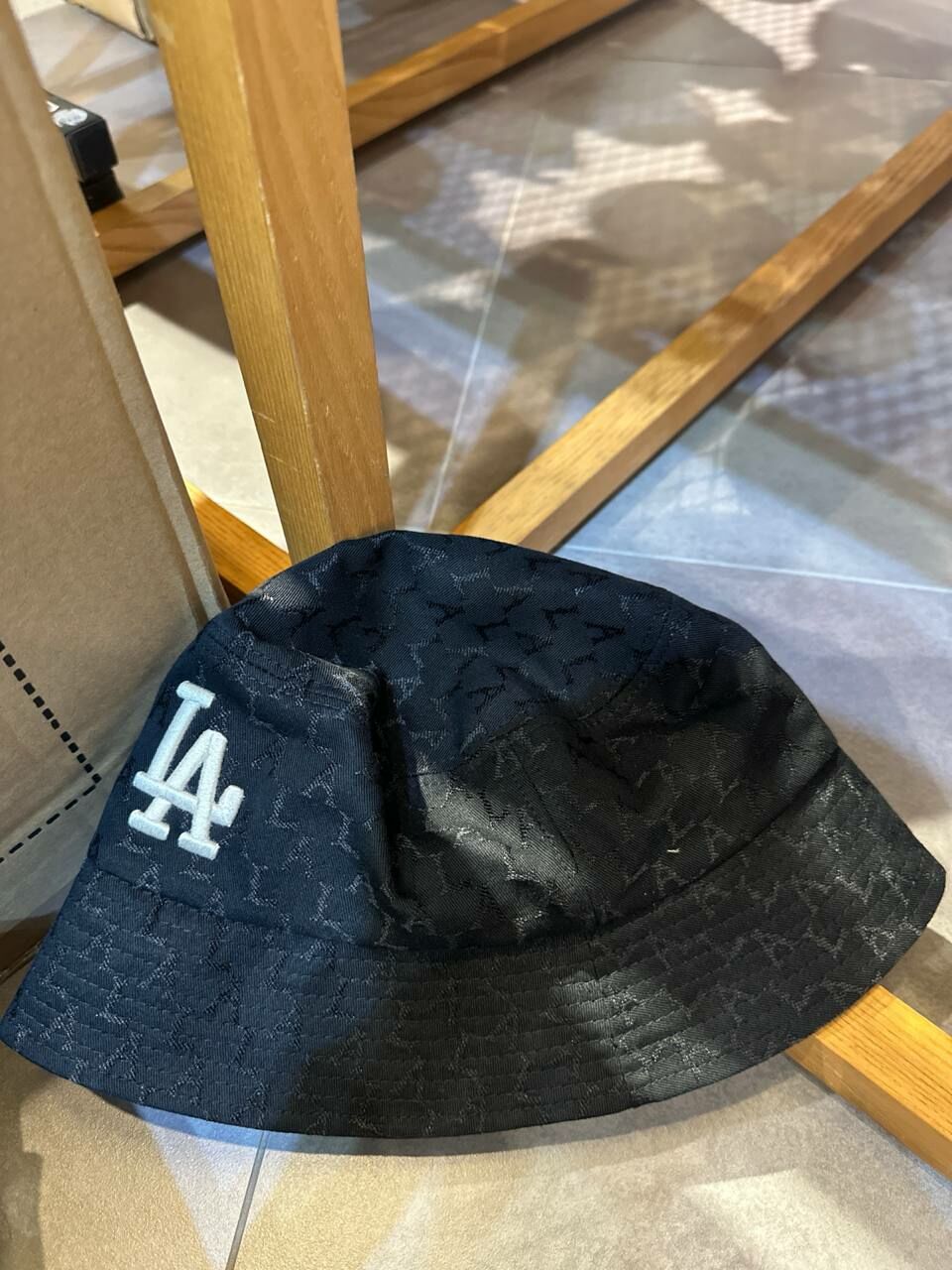 [S] MLB CLASSIC JACQUARD LA BUCKET HAT,BLACK, 32CPH3111-07L (SMLB381)