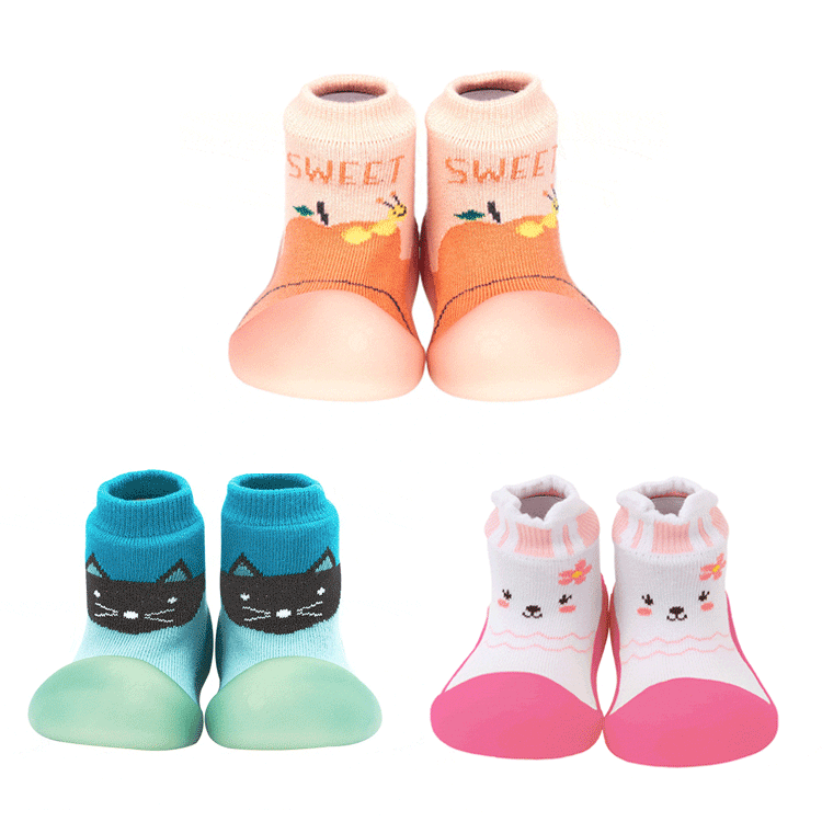 【韓國BigToes】幼兒襪型學步鞋 變色龍系列