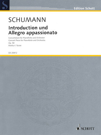 《Schumann: Introduction and Allegro Appassionato, Op. 92》Full Score