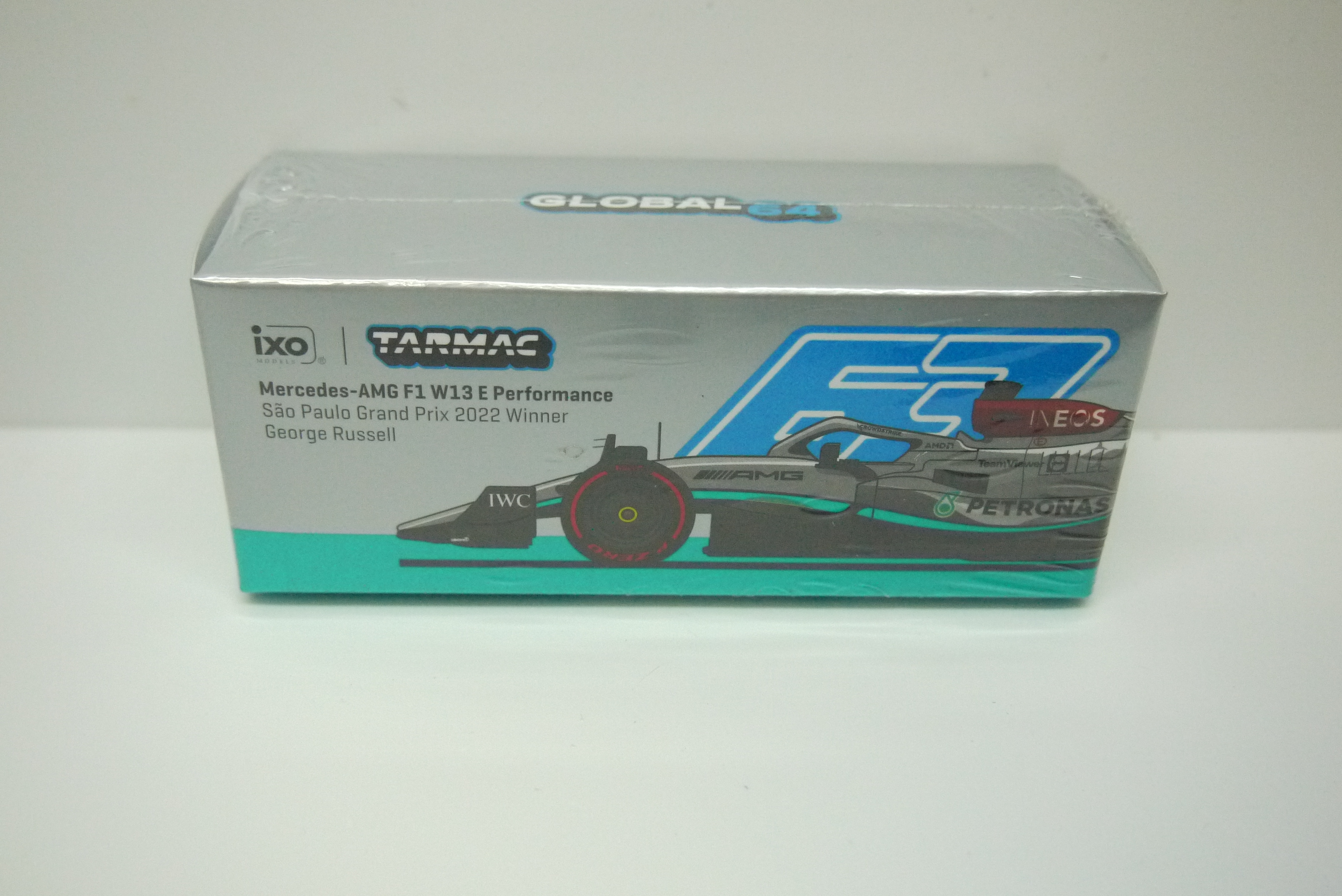 Tarmac 1:64 Mercedes AMG F1 W13 E Performance Sao Paulo Grand Prix 2022 Winner