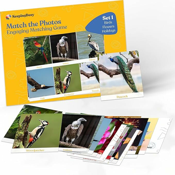 美國【KEEPING BUSY】圖咭配對分享遊戲