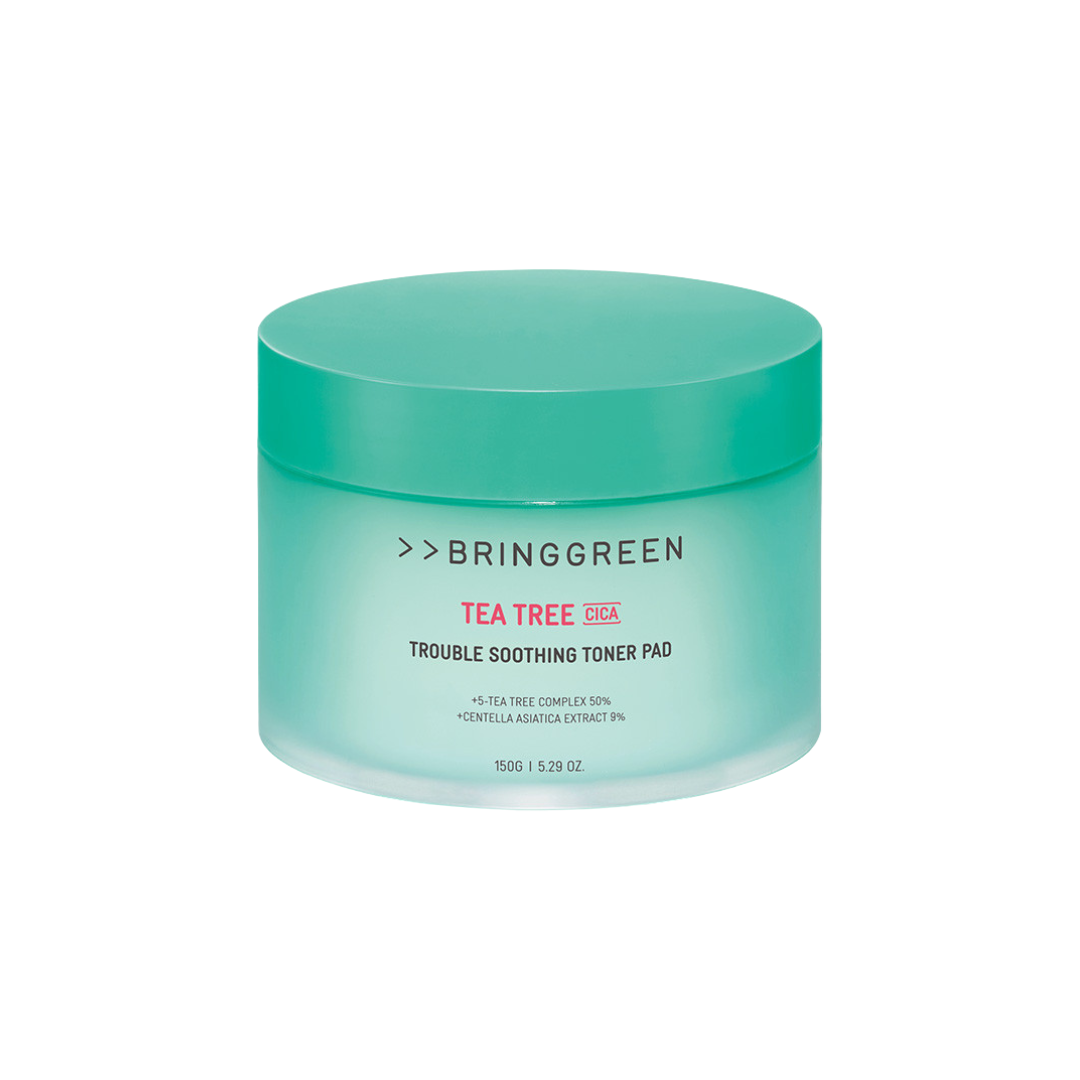 BRING GREEN 茶樹積雪草舒緩棉片