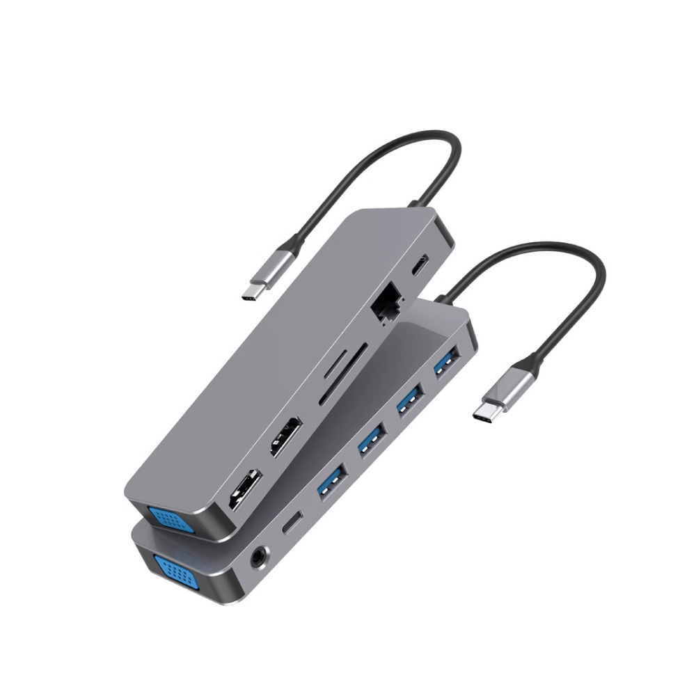 USB C HUB+ 十三合一 PD 轉接頭 傳輸線 多功能集線器