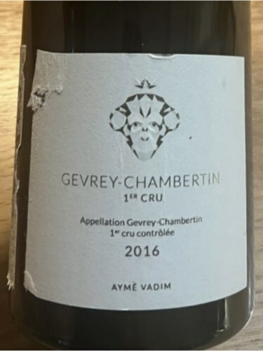 Ayme Vadim Gevrey Chambertin 1er Cru 2016