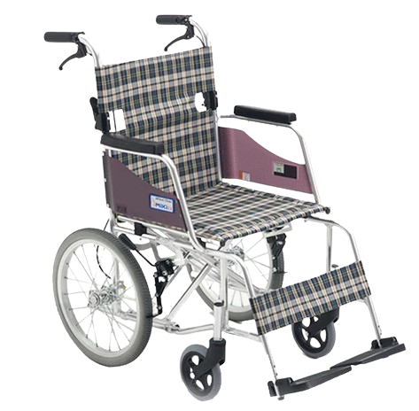 日本【Miki】輕巧型手推輪椅 (MOCC43JL)