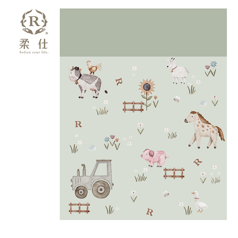 【Roaze 柔仕】雙面雲朵涼被(大) 農場點點名