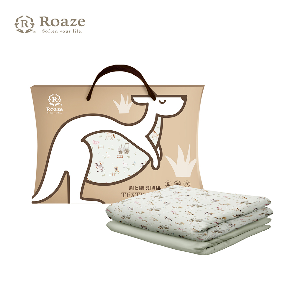 【Roaze 柔仕】雙面雲朵涼被(小) 農場點點名