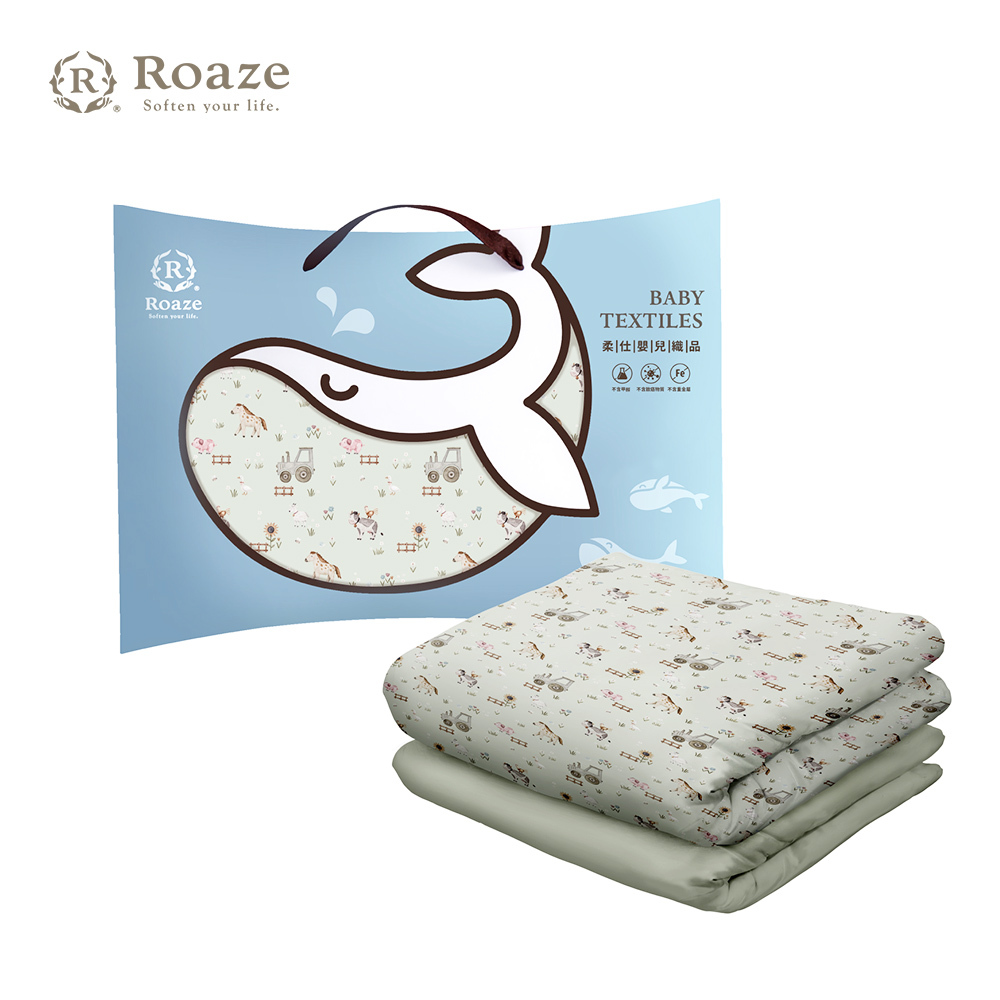 【Roaze 柔仕】雙面雲朵涼被(大) 農場點點名