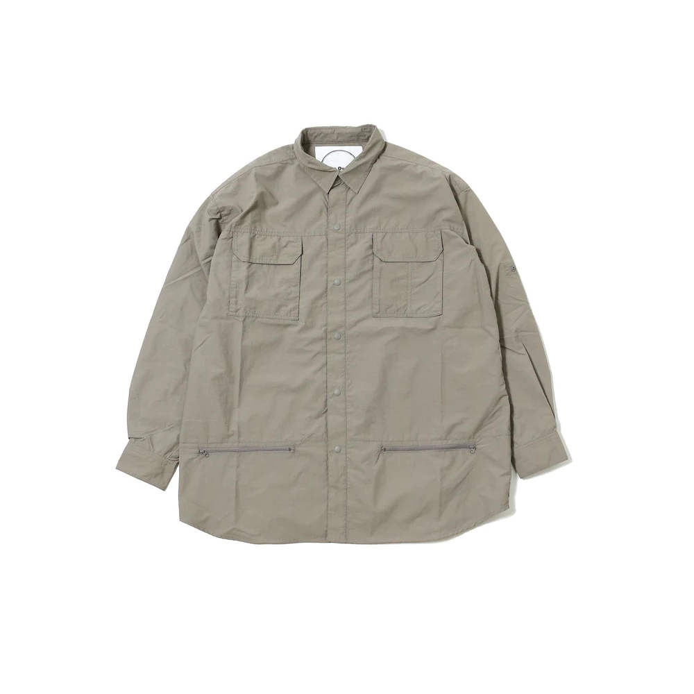 [BURLAP OUTFITTER] L/S GUIDE SHIRT 長袖寬版襯衫