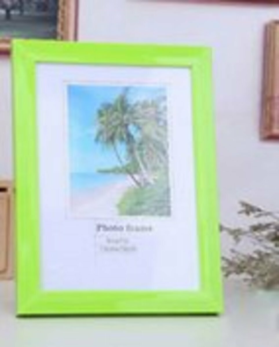 Creative setting of PVC photo frame (5 inch fruit green)