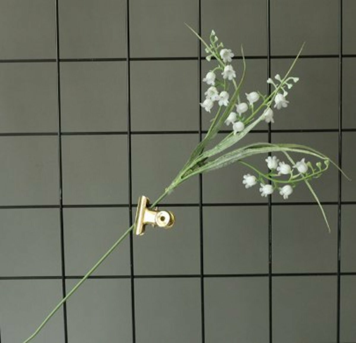 Campanula artificial flower DY1-3648 (white)